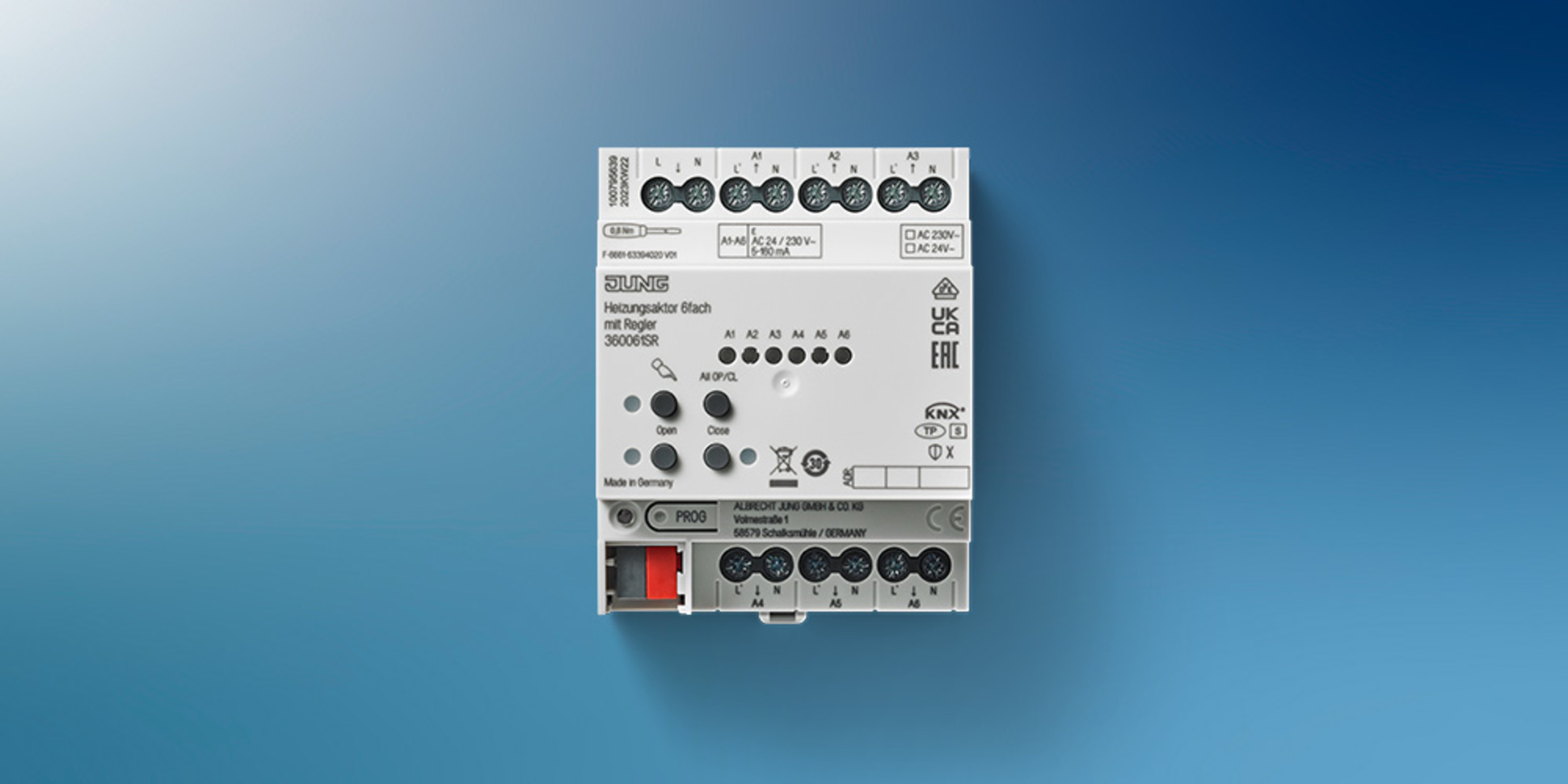 KNX Heizungsaktor 6-fach bei Christian Mühlberger Elektrotechnik GmbH in Beilngries-Grampersdorf